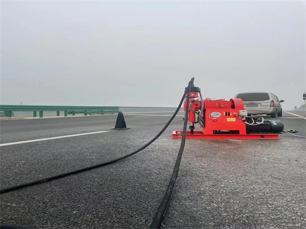 于田马路路基路面开裂下沉注浆加固灌浆